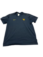 WVU Nike Dri Fit Mens Fan Apparel Size Large *