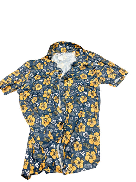 WVU Short Sleeve Top Size Extra Large M0759