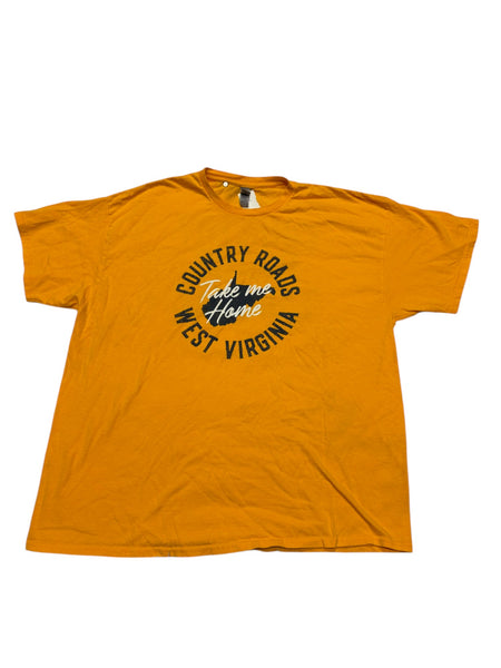 WVU Gildan Mens Fan Apparel Size XXL *