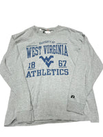 WVU Russell Long Sleeve T-Shirt Size Large *