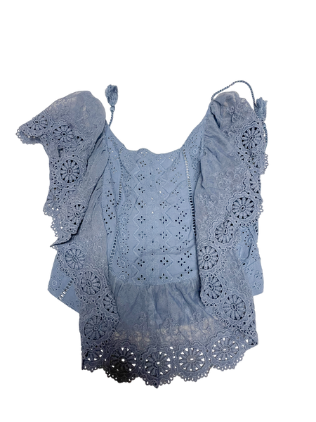 Altar'd State Short Sleeve Top Size Medium *