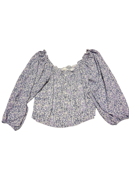 American Eagle Long Sleeve Top Size Medium M0943