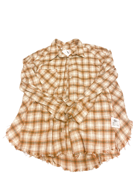 Bdg Long Sleeve Top Size Large M0128