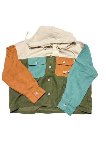 Hem & Thread Long Sleeve Top Size Large M0175