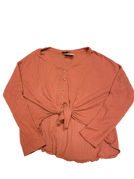 Out From Under Long Sleeve Top Size Large *