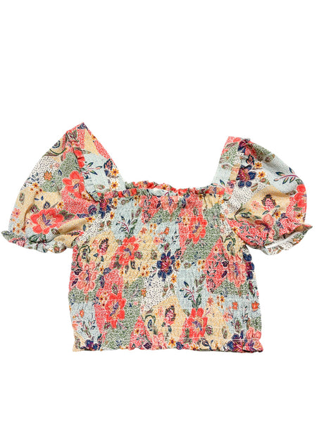 Monteau Short Sleeve Top Size Large M0183