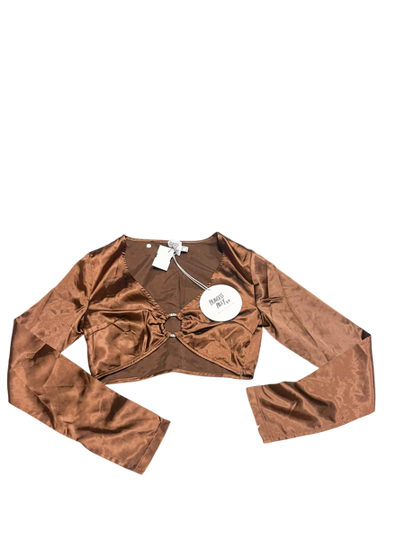 Princess Polly Long Sleeve Top Size Small M1091