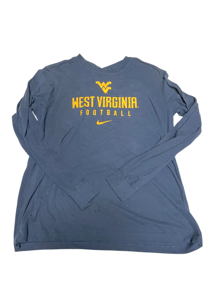 WVU Nike Mens Fan Apparel Size Large M0722