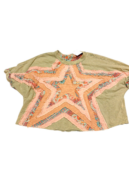 Short Sleeve Top Size Small M0401