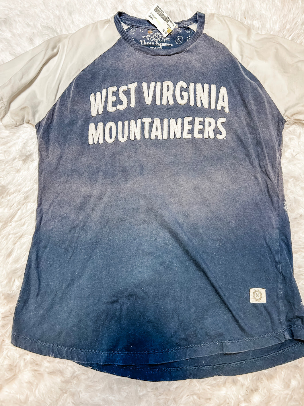 WVU Long Sleeve Top Size Small M0545