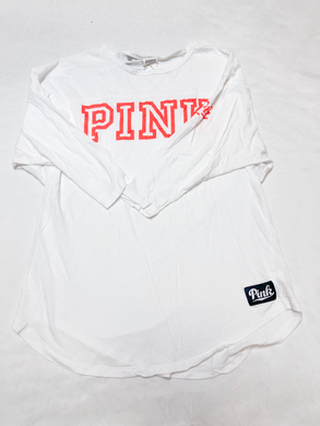 Pink By Victoria's Secret Long Sleeve T-Shirt Size Medium * - Plato's Closet Morgantown, WV